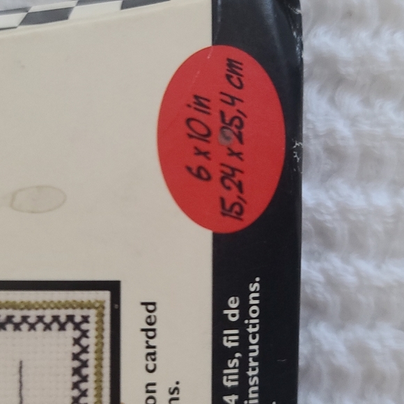 New Vintage Funny Quote Cross Stitch DIY kit - Picture 5 of 5